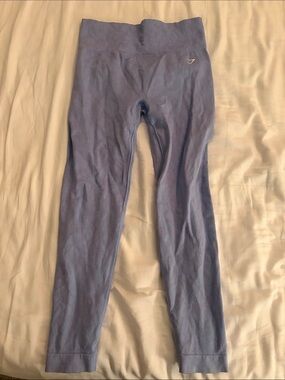 Gymshark Lavender-Blue Seamless High-Waist Leggings